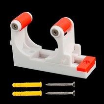 자전거 주차 랙 벽 수직 브래킷 Mtb 도로 자전거 주차 버클 실내 벽 마운트 후크 홀더 스탠드 자전거 액세서리, GUAJ03-레드