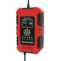 오토바이배터리 자동차 충전 자동복원기 FOXSUR12V 24V 10A 펄스 수리 충전기 LiFePO4 오토바이 및 배터리 AGM 딥 사이클 젤 EFB 납산, UK-Plug