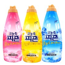 고농축 피죤 리치퍼퓸 3종 섬유유연제 1L X 3개, 핑크+옐로+블루