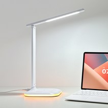 브로닉 레인보우 LED 책상 스탠드 컬러 무드등 학습용 조명, 혼합색상