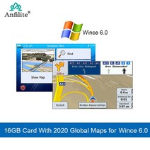 내비게이션 오토 무선카플레이GPS map micro SD cards 16GB for windows ce 6.0 최신 지도 무료 업데이트 G