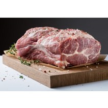 코스트코고기 통목살 2kg 풀드포크 통바베큐 수비드 목살덩어리, 1개, 통목살1.8kg~2.1kg
