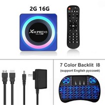 미디어플레이어 플레이어 셋톱박스 멀티미디어 디지털, Eu 플러그, 2GB 16GB i8