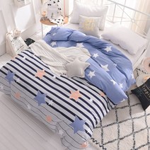 기숙사이불세트 SS 간절기 부드러운 80수 싱글이불커버세트 순면