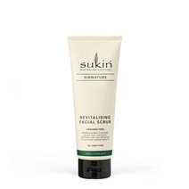 모공크림 Sukin Signature Revitalising Facial 스크럽 All 스킨 Types 파라벤 Free 4.23 Fl 온스(1온스=약30g)