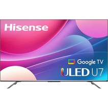 하이센스 75 U7H 시리즈 퀀텀 ULED 4K UHD 스마트 구글 TV 2022 모델