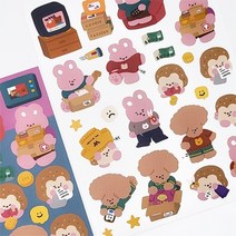 밤즈 집에서 쇼핑! 스티커, 1개