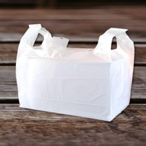 도시락 포장 배달 비닐봉투 100매(사이즈 선택) 돈까스 족발 탕 치킨, 대형100매(31x24x50)