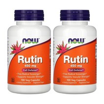 1+1 나우푸드 루틴 rutin 450mg 베지 캡 100정 Sophora japonica, 1개, 기본