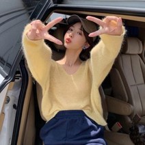 로지 레이온 니트 티셔츠