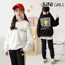 주니걸즈 체커스마일 상하세트