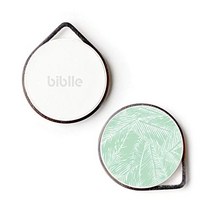 biblle LiTE(비블라이트) 소중한 사람이나 물건을 발견하는 분실물 방지 태그[일본 메이커제][풍부한 디자인][교환품][방수 규격 IP66] (leafy)