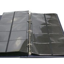 바인더 대형 명함첩 600명분 5단 책자형 명함철 명함수첩