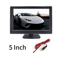 차량용 후석 모니터 리어 TV 캠핑카 인치 자동차 디지털 화면 웨이 비디오 입력, 204