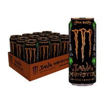 Monster Energy 몬스터 에너지 코나 블렌드 커피 드링크 15oz(444ml) 12캔 Java Kona Blend Coffee Drink, 1box