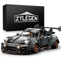 Zylegen 질레겐 Pr 964 포르쉐 스포츠카 레고 블록 조립 피규어 레이스카 어덜트, 기본