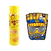 짜먹는 꿀젤리 벌꿀맛 12개+에프터스쿨 팝핑 캔디 망고맛 12개