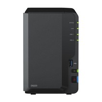 시놀로지 DS223 4TB 하드포함 정품 NAS 스토리지/RAM 2GB기본/타워형 NAS/Realtek RTD1619B CPU/2베이