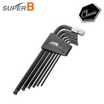 슈퍼비 TB-7715 볼타입겸용 육각렌치세트 대만산