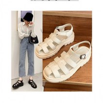 여성 편한 여름 스트랩 샌들