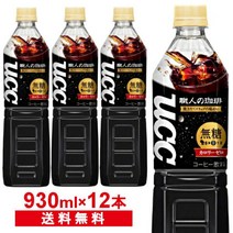 UCC장인의 커피 무당 상매 930ml 12개, 1, 단품