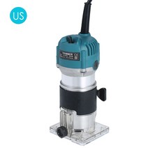 루터 홈파기 목공 전기 루타 루터기 트리머 핸드 헬드 라미네이트 에지 트리머 콜렛 나무, 1-110v 미국 플러그