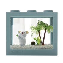 세남자바스켓 코알라 친구들과 국산 마리모 키우기 DIY세트, 일어서코알라+레트로블루 블럭