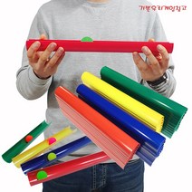 기쁜우리게임창고 파이프공나르기40cm 릴레이 국내산 체육대회 명랑운동회 게임 용품, 노랑