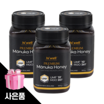 하이웰 마누카꿀 UMF10 뉴질랜드마누카꿀 500g 3개