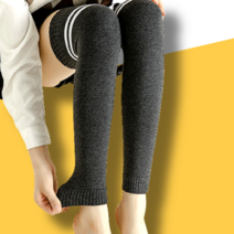 [한스터프]골프 종아리워머 골프 자전거 다리 롱 레그워머, 그레이