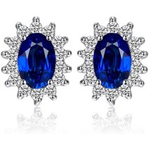 가넷 팔찌 Jewelrypalace 925 실버 귀걸이 케이트 미들턴 다이애나 20