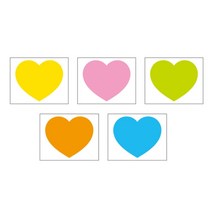 시트지이름표 하트 스티커(1봉 6장) 8개묶음 원아수첩 학습교재 학급운용 학급운용교재 신학기준비 입학준비, 하늘(NO.199)