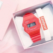 남여공용시계 가지 인싸템 벚꽃 핑크 적다 여자예물시계 무드 훔치다 티 그린 남성 여성 미드 큐트 유니콘 2922624271, 071 레드 예비 전기 못 _선물세트 _팔찌