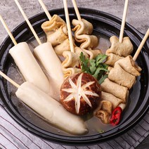 부산물떡과 어묵꼬치 510g(어묵꼬치5+물떡5+소스2), 1팩