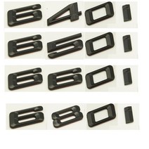 자동차 엠블럼 ABS 숫자 글자 단어 트렁크 배지 BMW 6 시리즈 620i 630i 640i 650i 660i 680i 매트 블랙, 4.650i