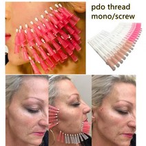 핫 CE 20 매 PDO PCL PLLA 27G38mm 스레드 모노 스크류 얼굴 눈썹 피부 타이트닝 입술 스레드, CHINA_Fishbone L 18G120 | 50pi