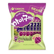 오리온 마이구미 6P 포도맛 259.2g x 1개, 상세페이지 참조