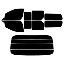 로톰 스타렉스 열차단 썬팅필름 측후면 DIY 썬팅지 열차단율 70%, 측후면-15 (중간), 13-G스타렉스 5밴-글라스(미닫이), 현대