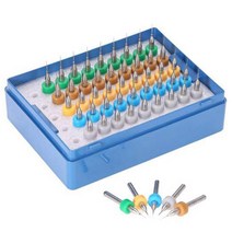 50 Pcs 텅스텐 카바이드 PCB 회로 기판 조각 도구 초경 마이크로 타입 드릴링 0.5Mm-0.9Mm, 01 터키석