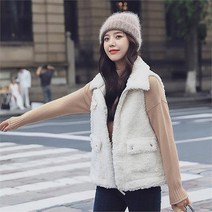 아벡꼬숑 몰빵샵 여성용 겨울 뽀송이 뽀글이 하이넥 베스트 2종 (6324266)