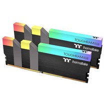 Thermaltake TOUGHRAM RGB 메모리 DDR4 3600MHz 16GB 8GB 2개 1680만 컬러 Alexa/Razer Chroma/5V, TOUGHRAM RGB_3600MHz