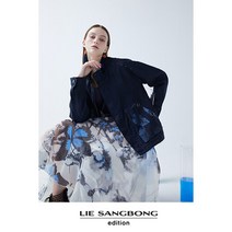 [론칭가 129000원] 이상봉에디션 아트 플라워 린넨 100% 자켓