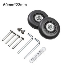 캐리어바퀴 나사 내구성 있는 범용 여행 수하물 바퀴 교체 DIY 캐스터 휠 수리 키트 가방 부품 차축 10 크