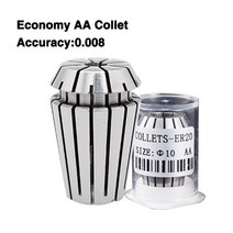 미니선반기계 ER11 1/4MM 6.35MM 0.008 스프링 콜릿 고정밀 세트 CNC 조각 기계 선반 도구, 01 0.008_60 ER20-13MM