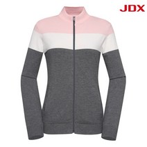 JDX 여성 방풍 3도컬러배색 가디건 X1SFSCW62MG