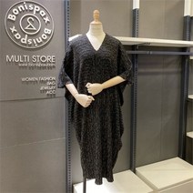 보니스팍스 NC02 메탈사 루즈핏 원피스 A48KO040