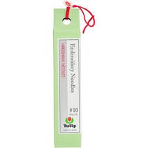 Sewline Tulip Embroidery Needles Size-10 8-Pack null, 1, 기타