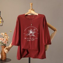 모노시크 멜로페 플라워 프린팅 티셔츠 MNTE956
