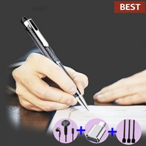 디큐브 볼펜 녹음기 보이스 레코더 음성 녹음기 20시간 연속사용 1600시간 저장 Vr 7000+이어폰+OTG젠더+볼펜심3개, 볼펜녹음기