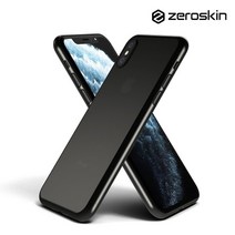 기타 바보사랑[제로스킨]제로스킨 아이폰 X XS용 시그니처6 블랙 케이스, 아이폰x전용